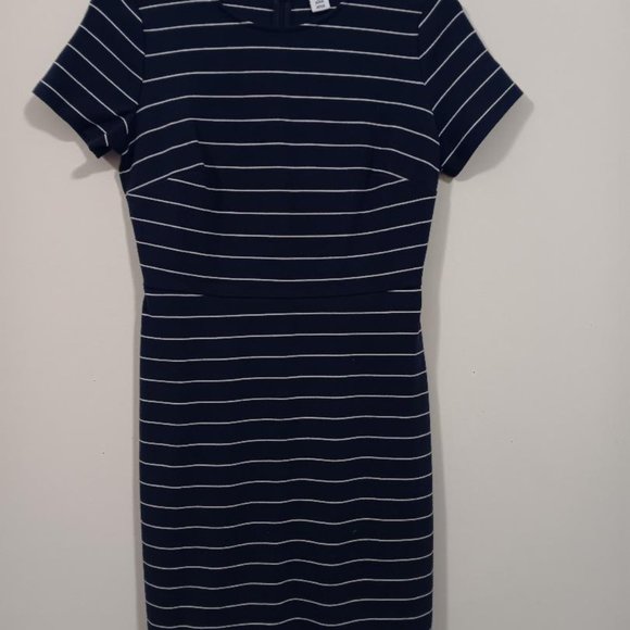 Old Navy Blue Striped Dress - Picture 2 of 3